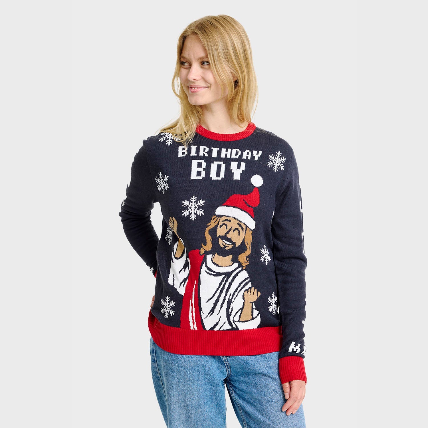 The Birthday Boy Christmas Sweater β Women